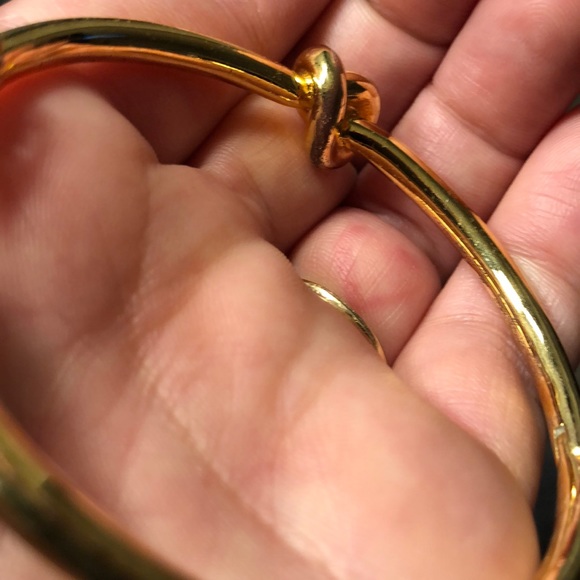 kate spade Jewelry Kate Spade Sailors Knot Hinge Bangle Poshmark